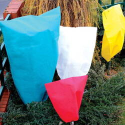 Kaptur Ochronny Czerwony 0,6 m x 0,8 m  3 szt.