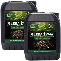 Gleba żywa - efekt pracy dżdżownic 10 l Vegano
