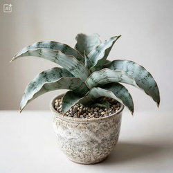 Sansewieria Silver Blue M (Sansewieria kirkii)