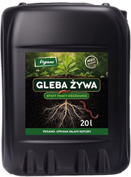 Gleba żywa - efekt pracy dżdżownic 20 l Vegano