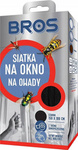 Siatka na okno - czarna 150x180 cm - Bros