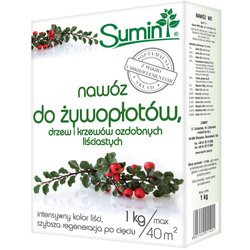Nawóz Do Żywopłotów, Drzew i Krzewów Ozdobnych 1 kg
