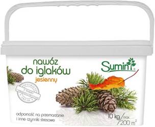 Nawóz jesienny do iglaków – 10 kg Sumin