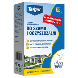 Preparat oczyszczający i udrażniający oczyszczalnie przydomowe i szamba 2.5 kg