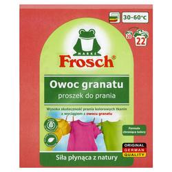 Proszek do prania tkanin kolorowych – owoc granatu – 1,45 kg Frosch