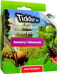 Tickout Set - Zwalcza komary i kleszcze  2x50 ml