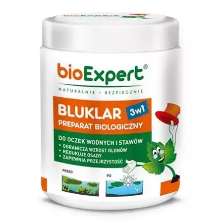 BluKlar 3w1 - preparat do czyszczenia oczek wodnych i stawów -  500 g