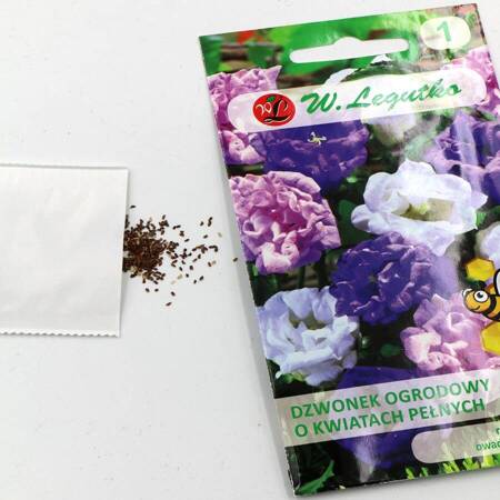 Dzwonek ogrodowy pełny – mix – 0,1 g Legutko