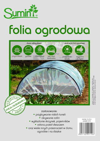 Folia Ogrodnicza 3 x 8 m /0,10 g