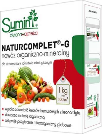 Naturcomplet-G nawóz organiczno- mineralny 1 kg - Sumin