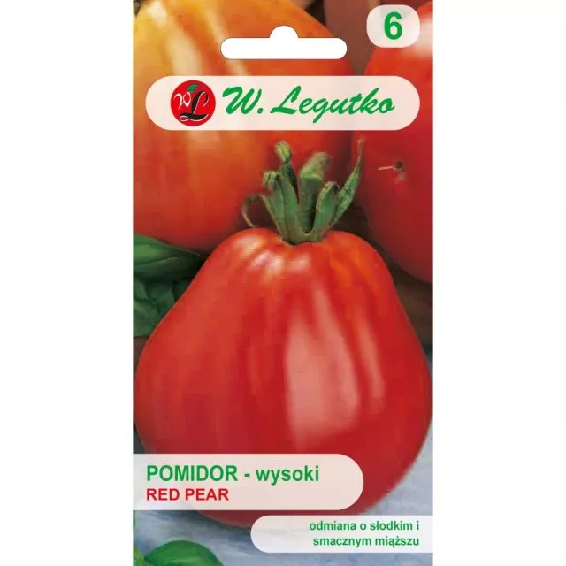 Pomidor Gruntowy Red Pear 0,5 g - Legutko 