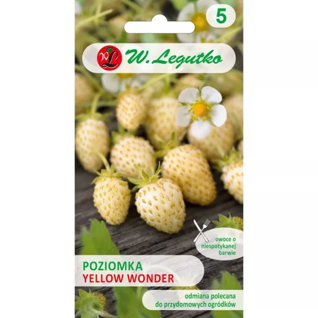 Poziomka Żółta Yellow Wonder 0,1 g - Legutko 