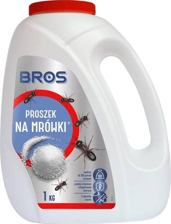 Proszek na mrówki – 1 kg Bros