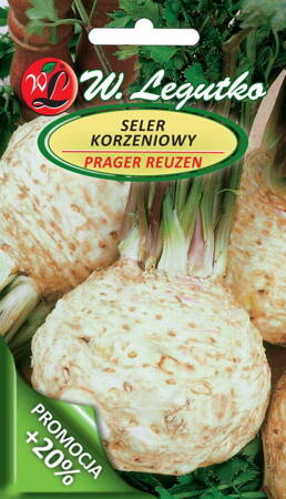 Seler korzeniowy Prager Riesen 1,2 g - Legutko