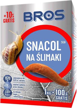 Snacol - preparat na ślimaki 1 kg - Bros