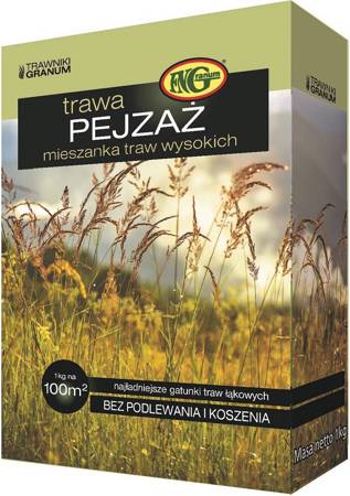 Trawa Pejzaż – mieszanka wysokich traw łąkowych 1 kg